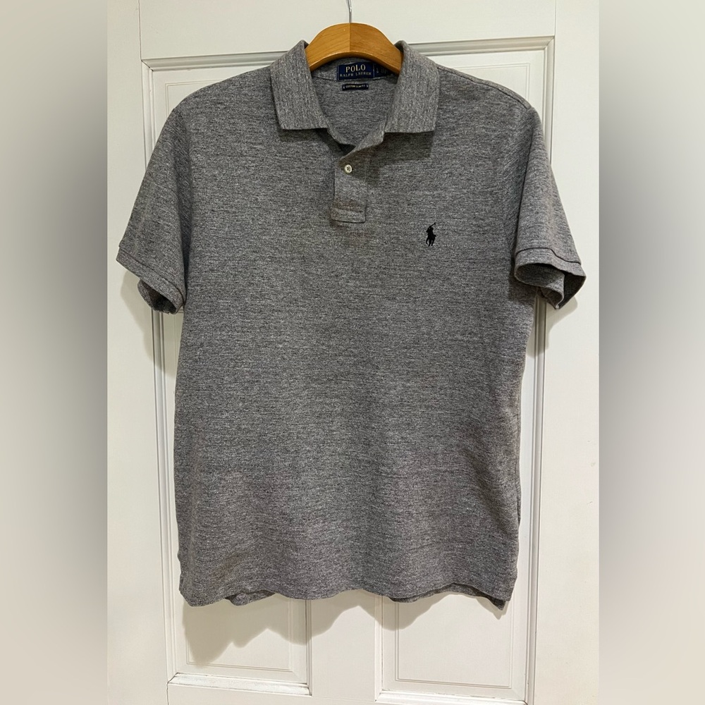 Polo by Ralph Lauren Heather Gray Men's Polo Shirt